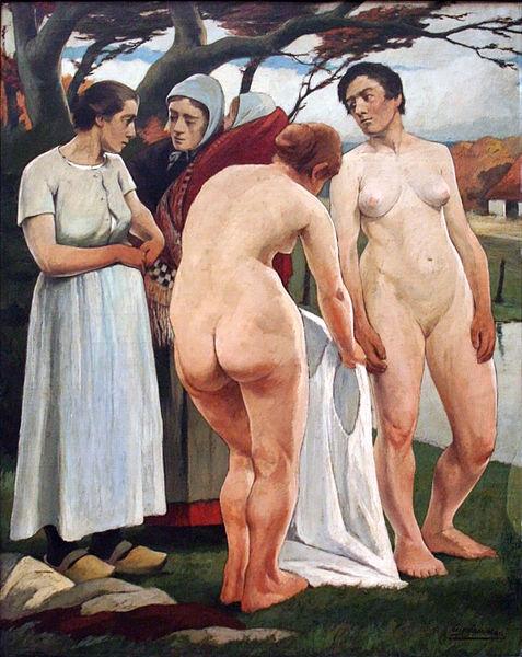Women Bathing, Eugene Laermans